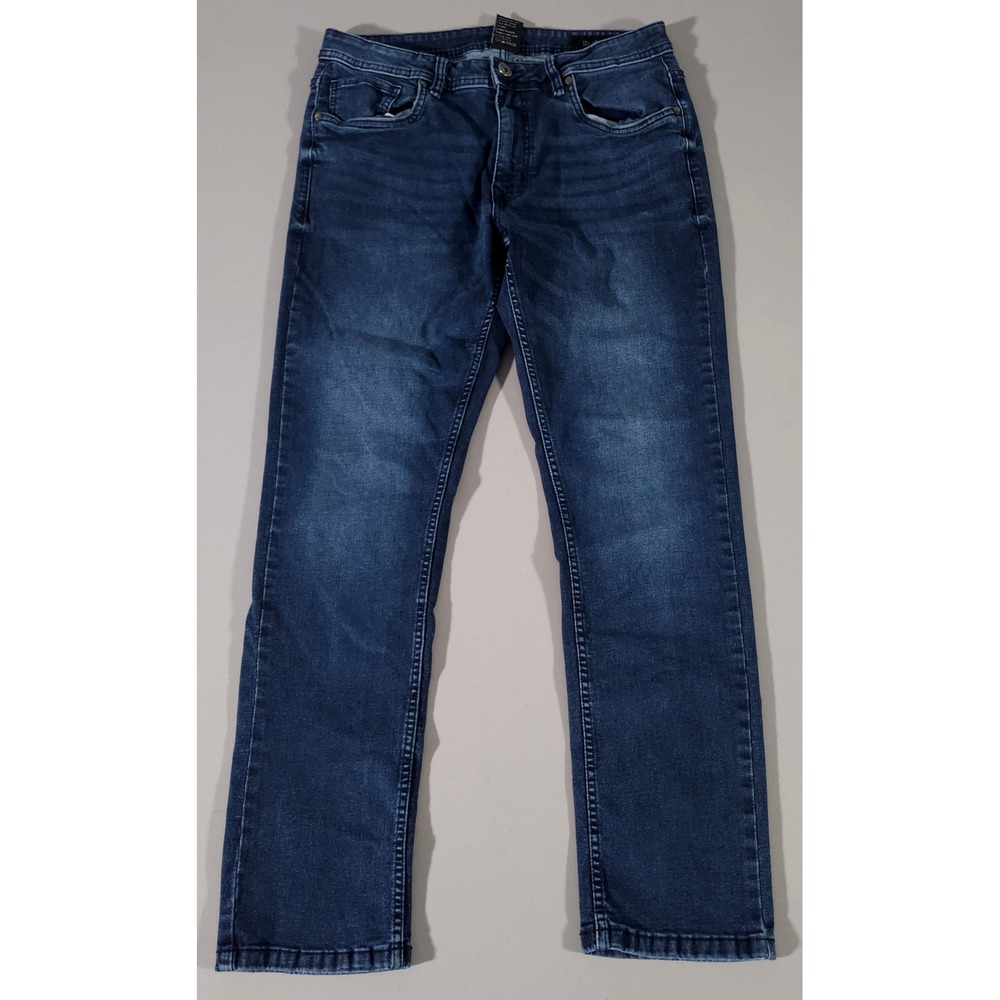 The Perfect Jean Slim Fit Mens 32x30 Dark Wash Blue Stretch Denim Jeans
